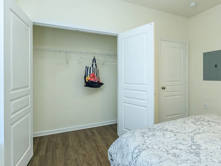 YOUR BEDROOM WITH GIGANTIC CLOSET