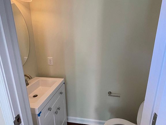 First floor, half bath