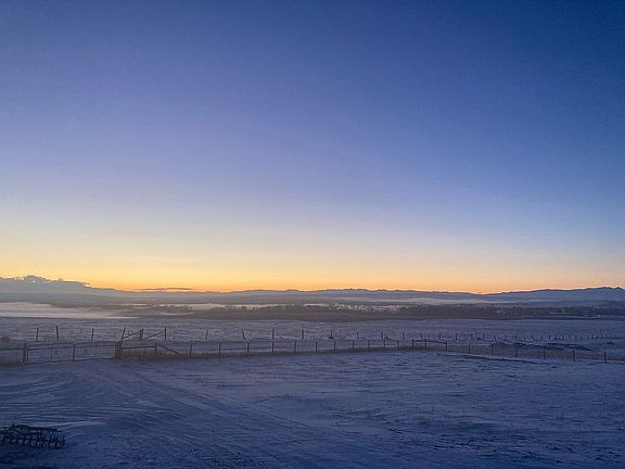 Jefferson River winter morn
