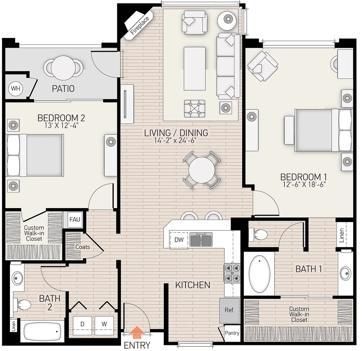 Floor plan Plan 4