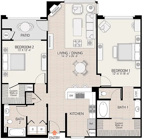 Floor plan Plan 4