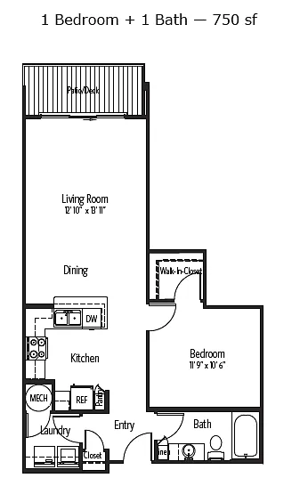 Floor plan Eastern