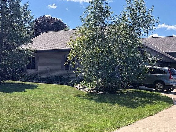 North side of garage