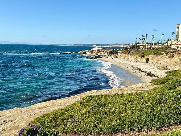Numerous beaches on the La Jolla Coast near the condo