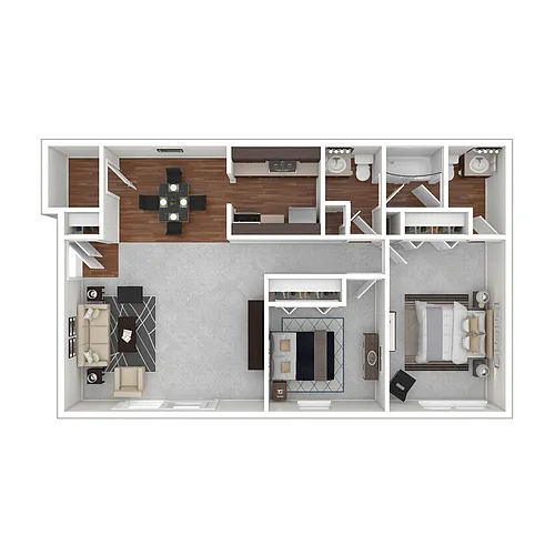 Floor plan The Willow