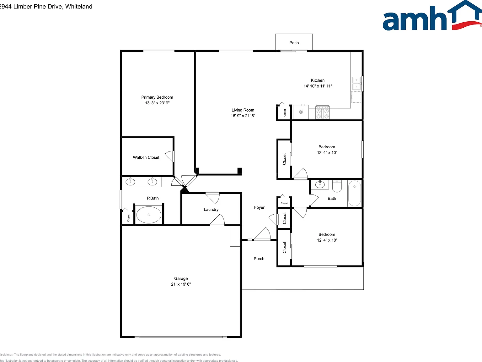 3 bed, 2.0 bath, 1510 sqft, $1,860 — Photo 2
