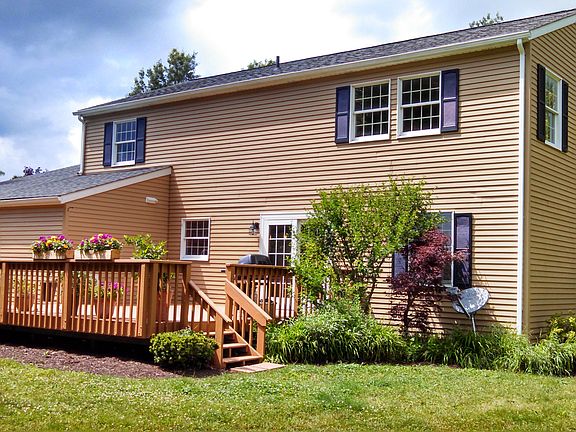 Large deck and spacious yard