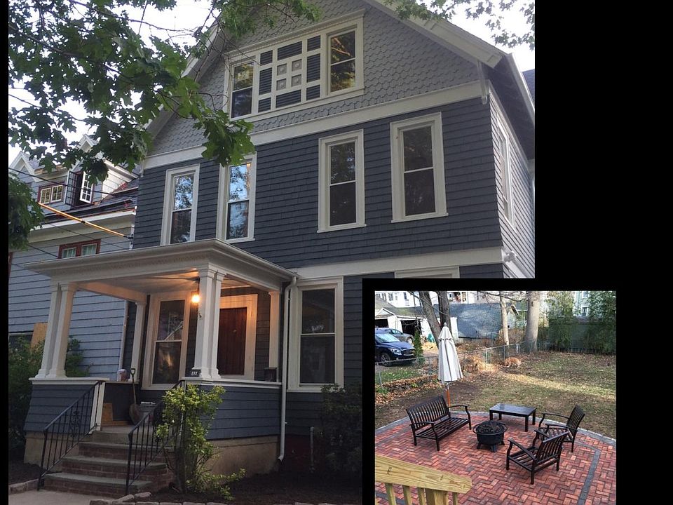 Street View of Home (sneak peak of the shared back yard)