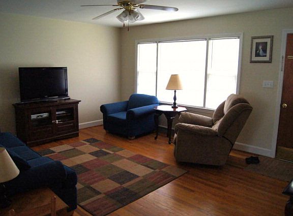 Living Room with Hardwoods