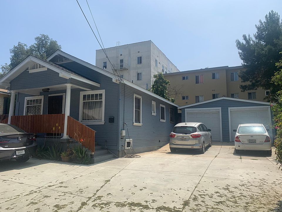 House from front with 2-car garage