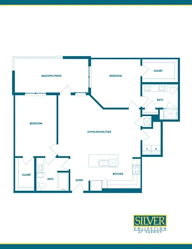 Floor plan Palm Beach