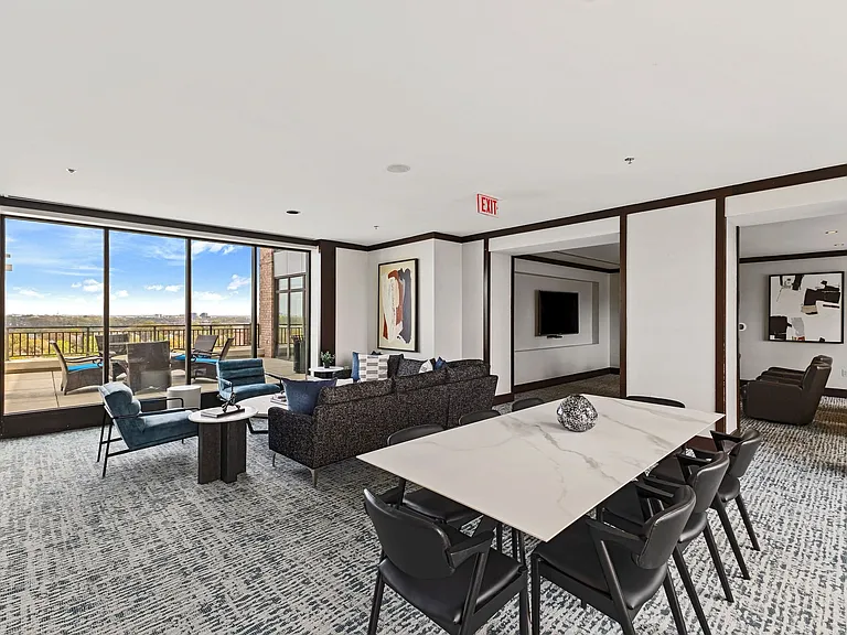 Ample gathering spaces to host friends and family