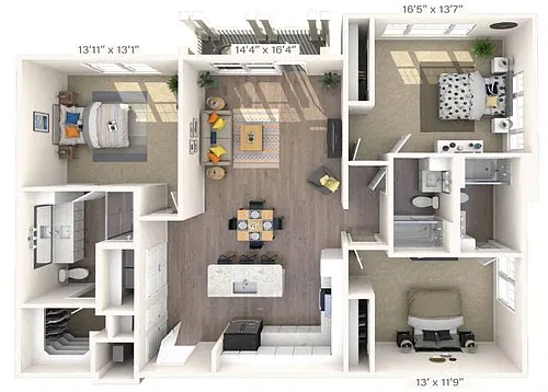 Floor plan William