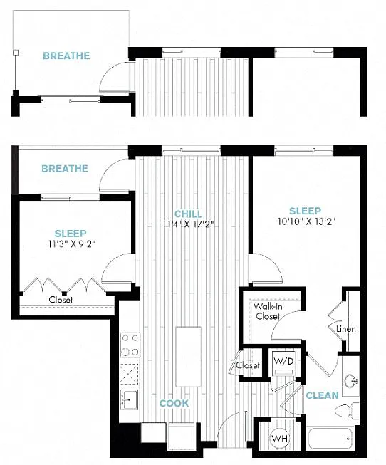 Floor plan AD04 Den