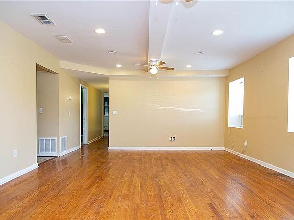 living room from front door