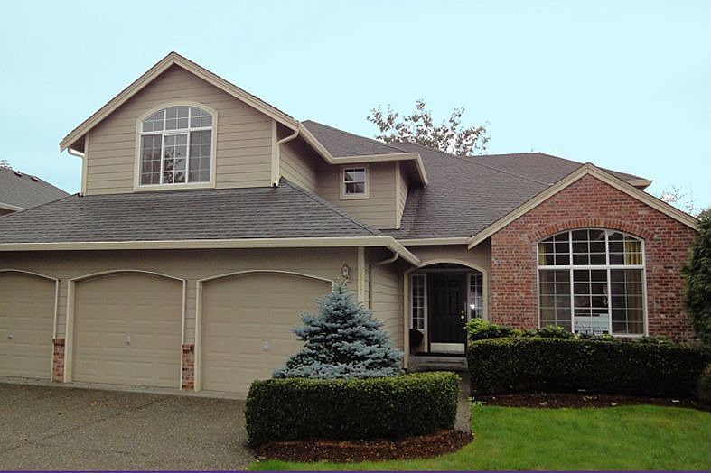 Stately exterior, with 3 car garage