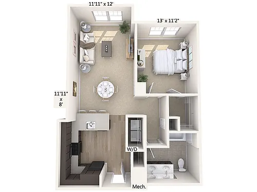 Floor plan A4-814sq-Black