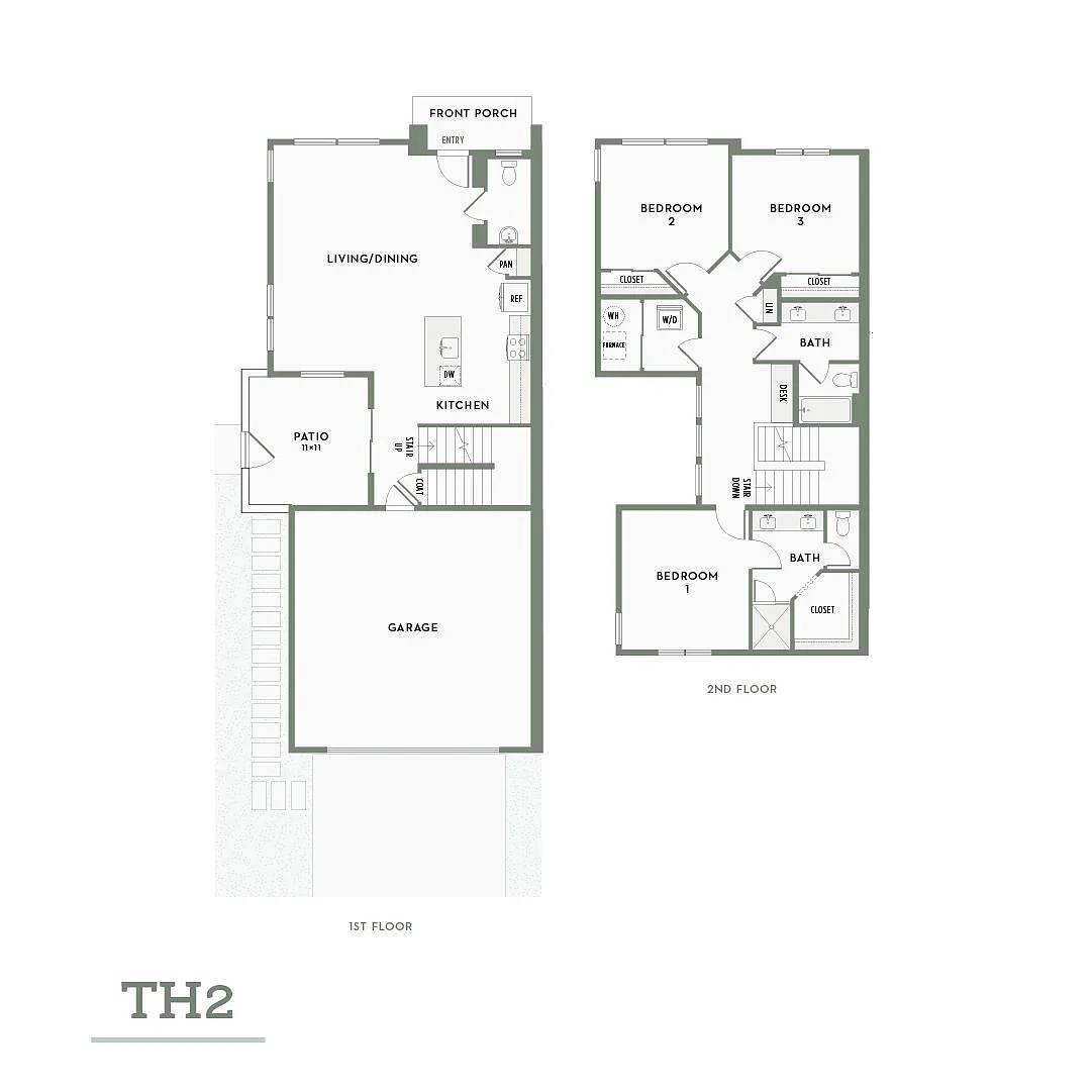 Floor plan TH2