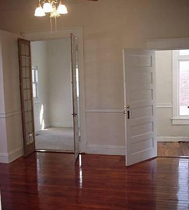view of second bedroom & Foyer From Living Room