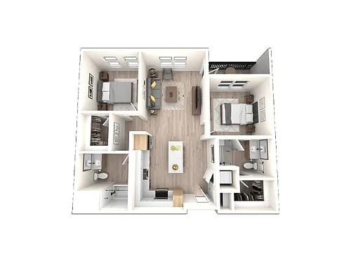 Floor plan 2C