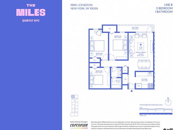2nd image of 1990 Lexington Ave APT 23B