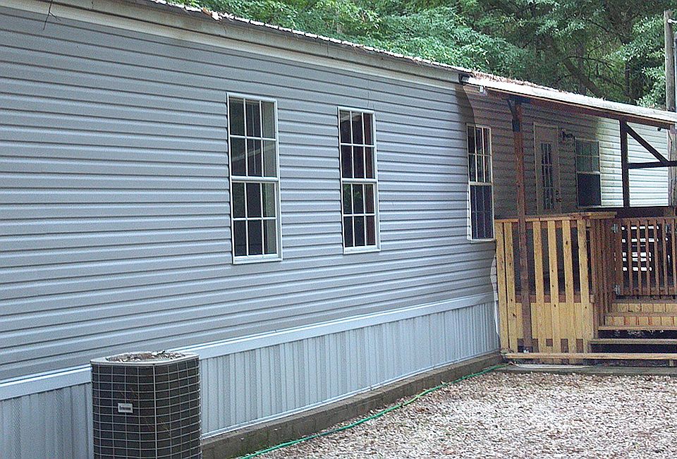 Covered deck at back door parking