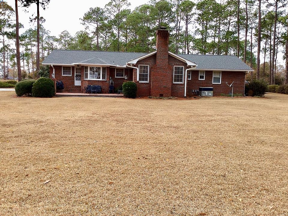 Back view of home