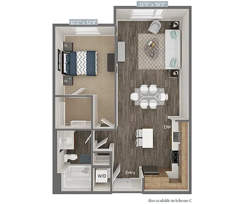 Floor plan A14_704-706