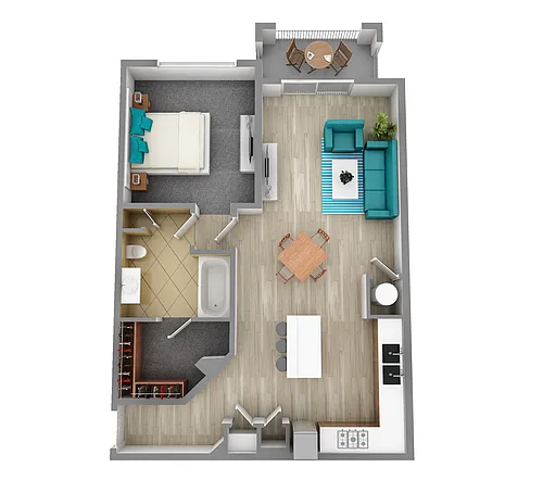 Floor plan A1