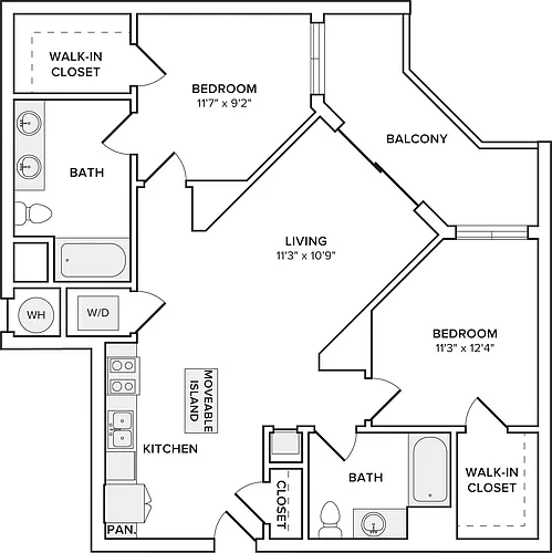 Floor plan B01