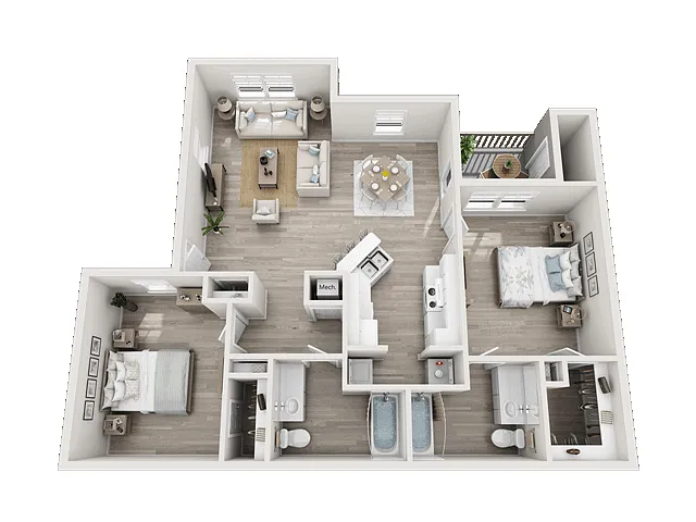 Floor plan The Leigh