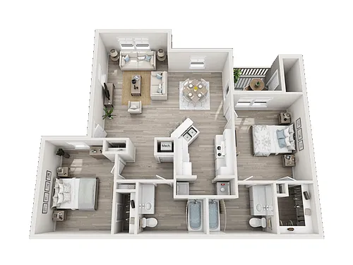 Floor plan The Leigh