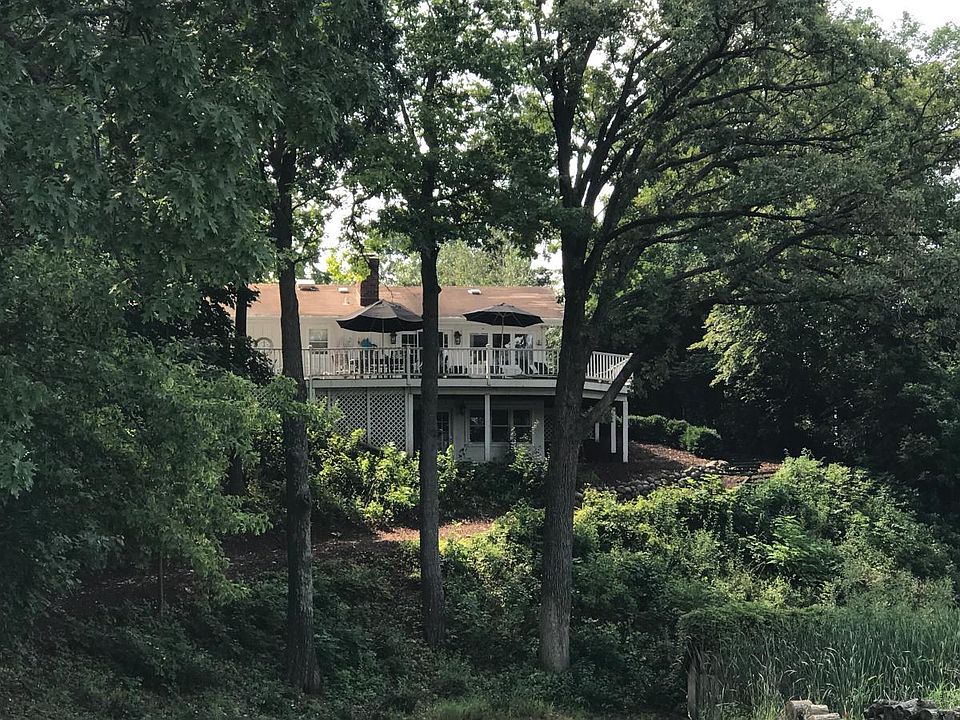 View of house from lake front