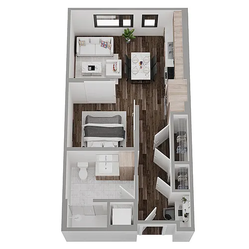 Floor plan B