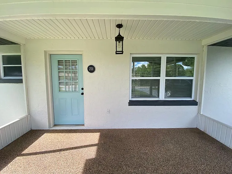 Screened Front Porch