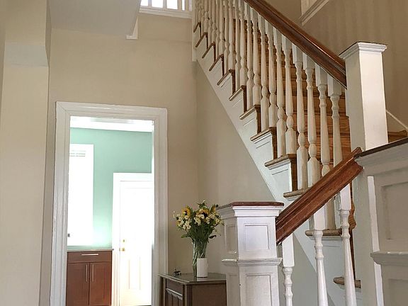 Entry hallway and staircase