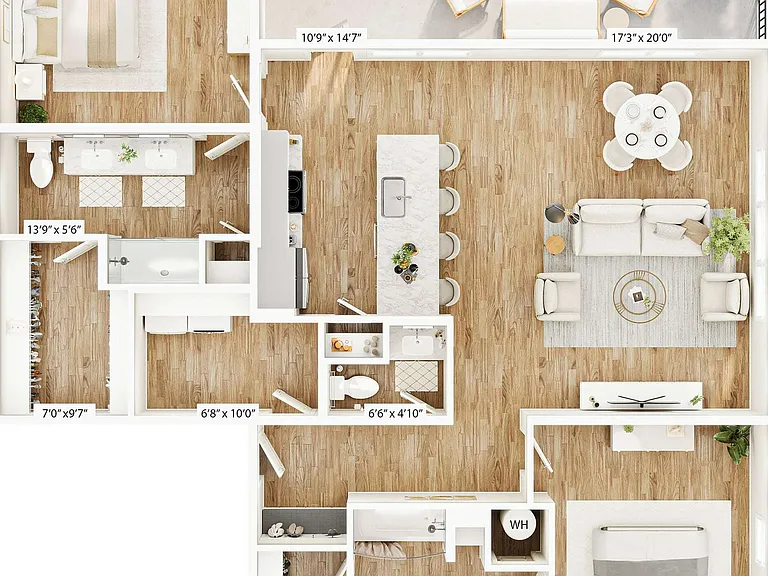 Explore the elegant design and spacious layout of this modern apartment. Explore the elegant design and spacious layout of this modern apartment.