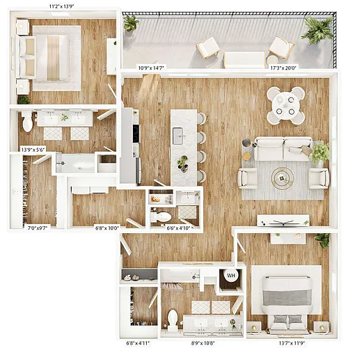 Floor plan B4