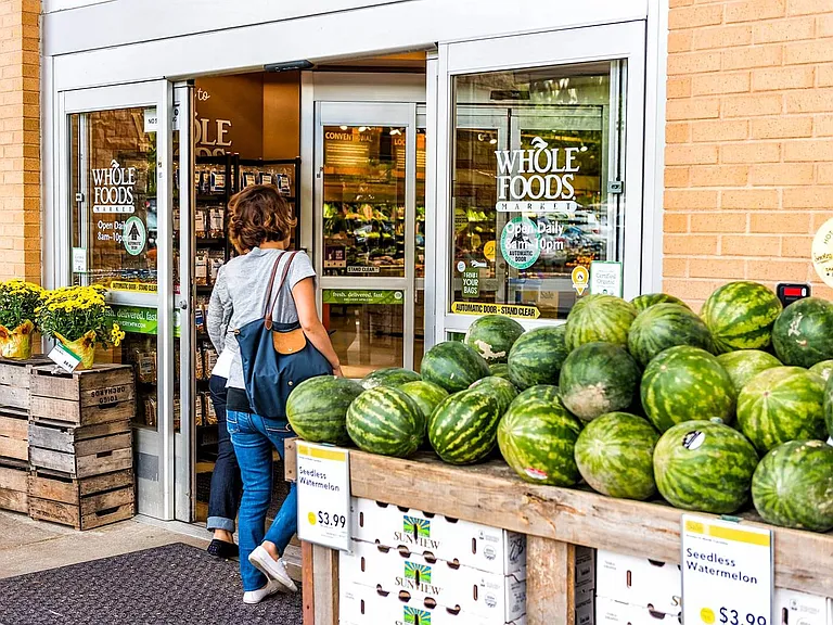 Whole Foods is less than 1/4 mile away