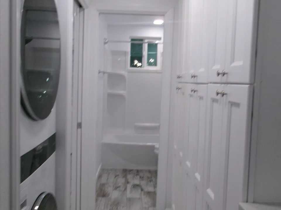 3 cabinets of storage