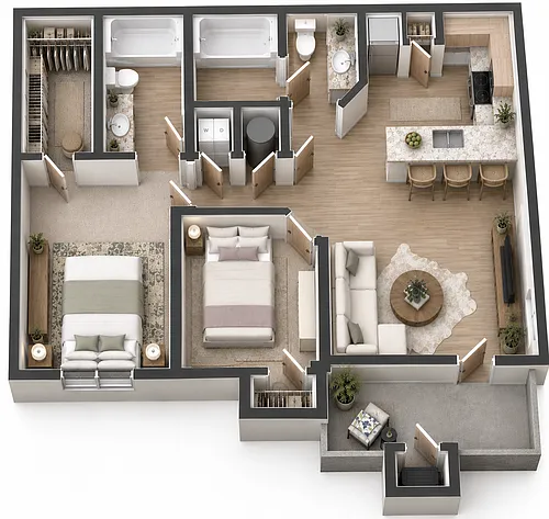Floor plan B2