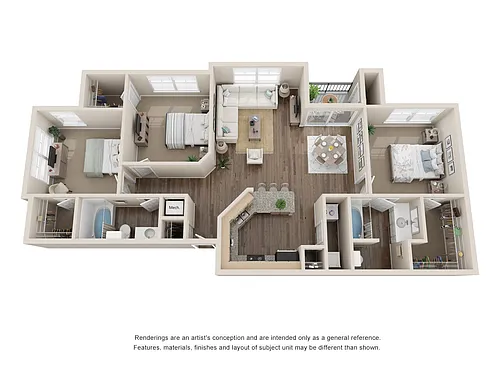 Floor plan C1R