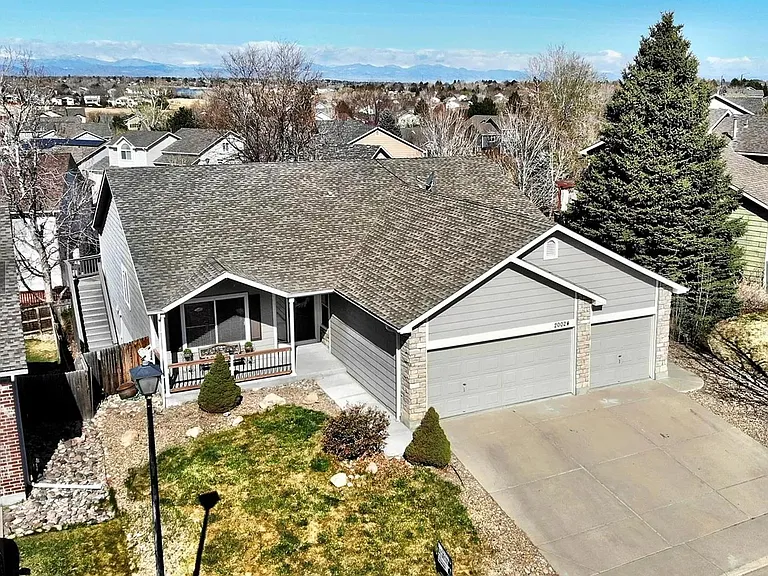 House from drone