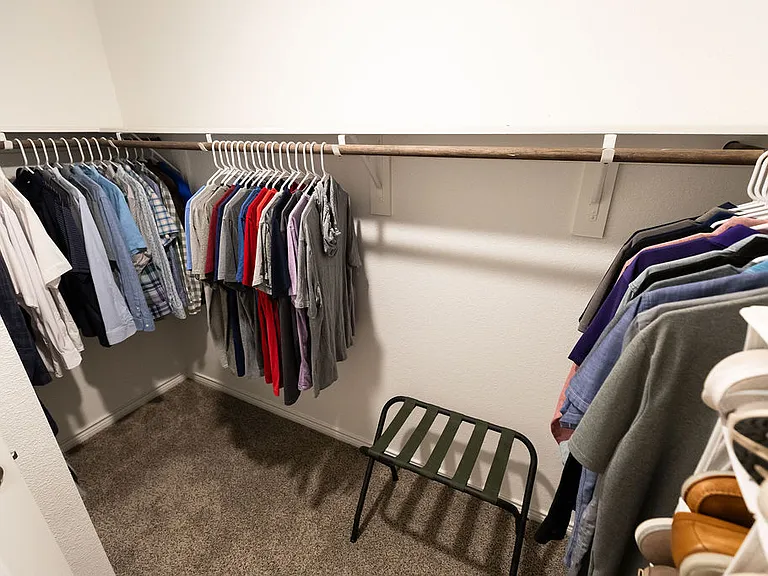 Master closet