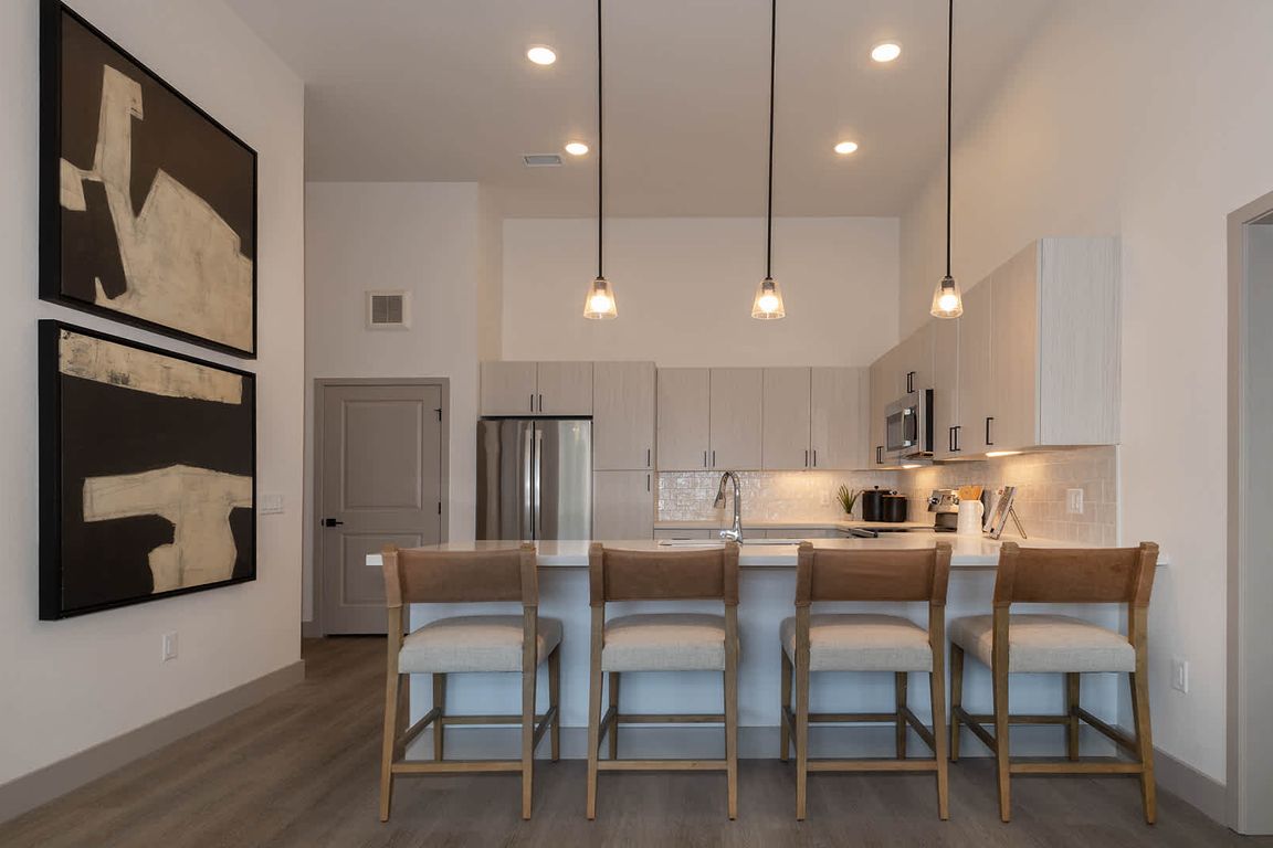 Kitchen with Stainless Steel Appliances