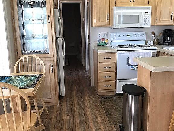 Kitchen area of Park Model