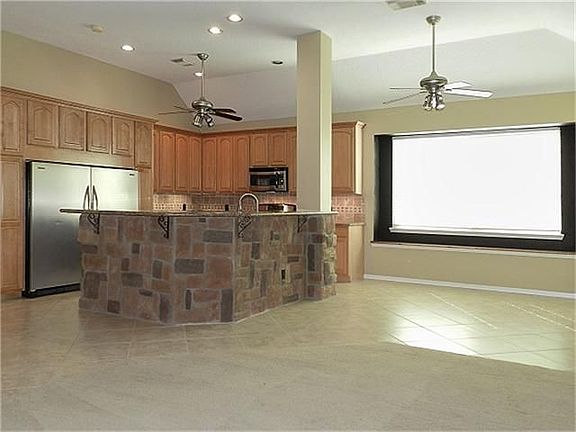 Wide shot from living room.