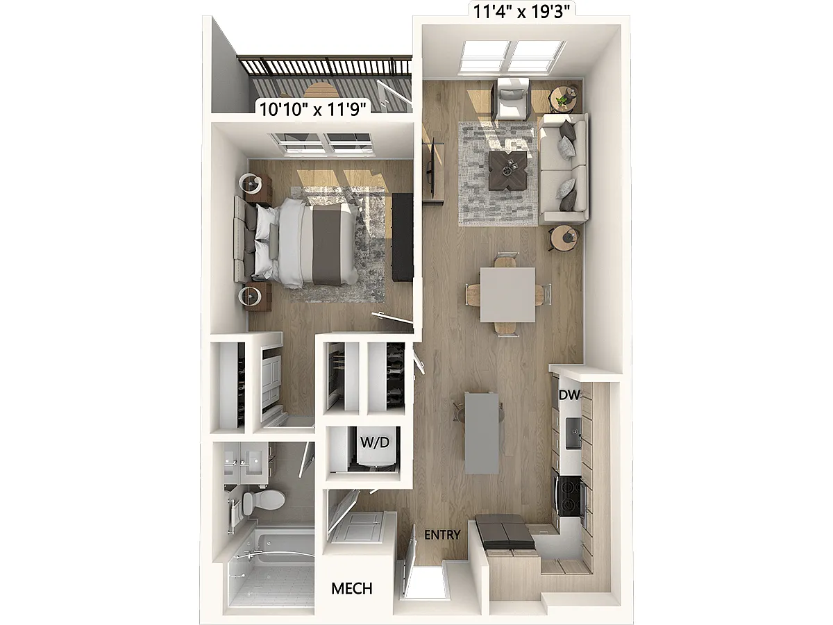 Floor plan A2- Finish Package II