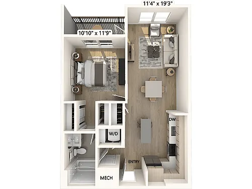 Floor plan A2- Finish Package II