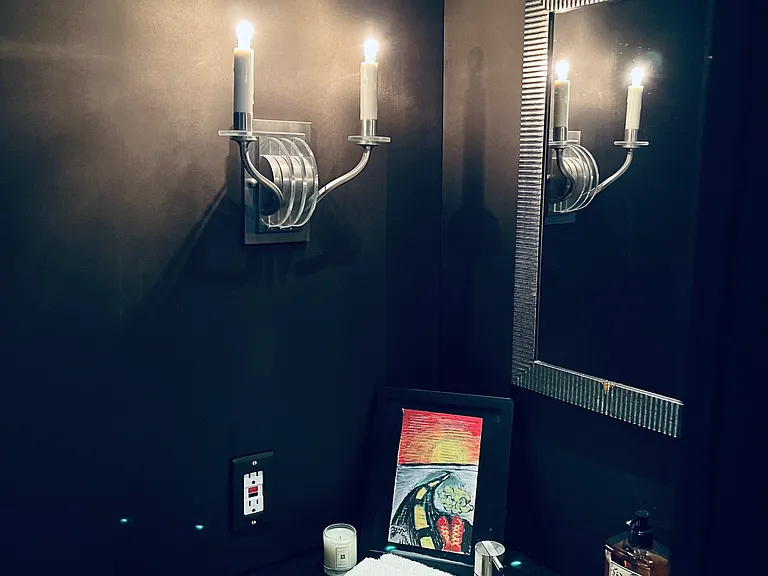 Upholstered Powder room